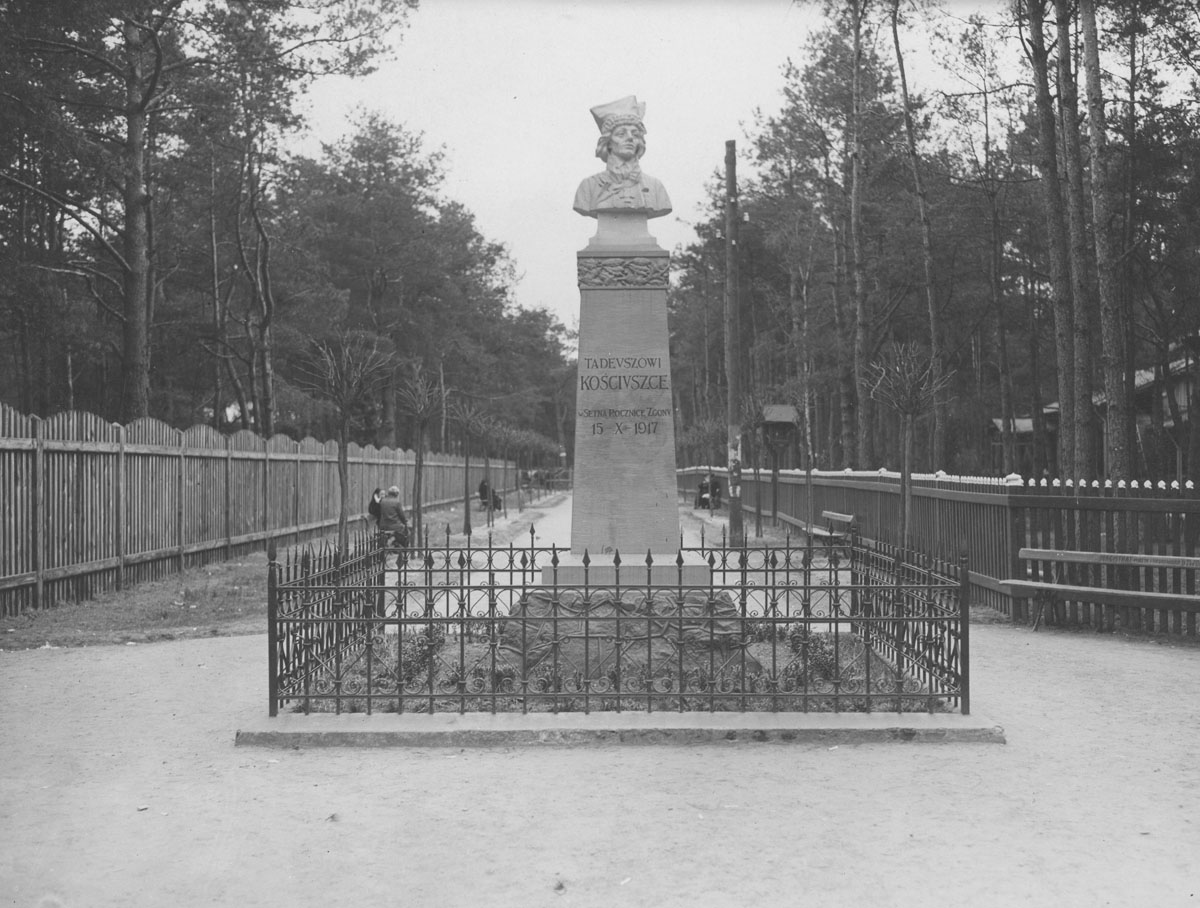 Pomnik Tadeusza Kościuszki w Otwocku, fot. NAC
